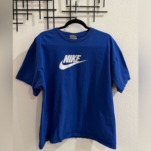 Nike Blue Logo T-Shirt Men’s XL | Classic Athletic Tee